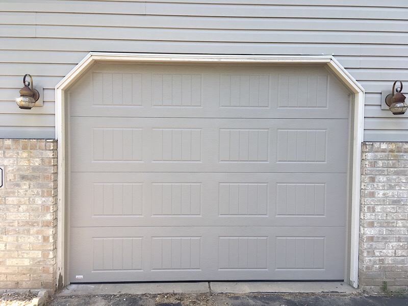 Insulated garage door highland